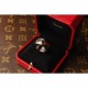 Anillo Cartier Santos 100 Acero & Oro 18k Caballero Talla 10