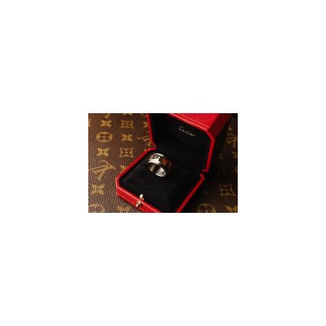 Anillo Cartier Santos 100 Acero & Oro 18k Caballero Talla 10