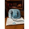 GUCCI GG Charm 2way Shoulder Hand Bag Blue