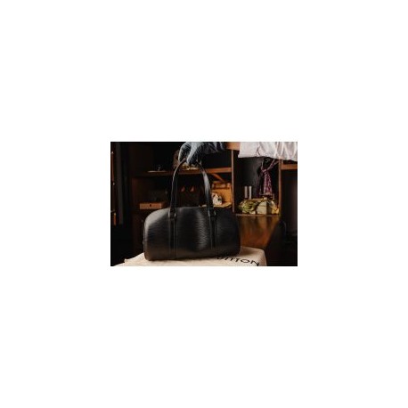 Louis Vuitton Soufflot Epi Black M52222