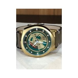 Bulova Accutron II Alpha Skeleton Green Dial Rose Gold Space View