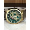 Bulova Accutron II Alpha Skeleton Green Dial Rose Gold Space View