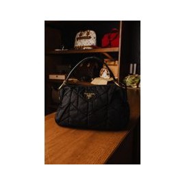 Prada Handbag Black Nylon